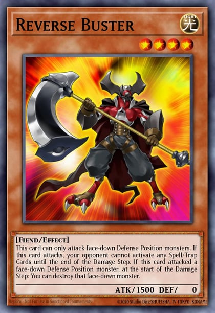 Reverse Buster (Starfoil), Star Pack 2014 SP14-EN009