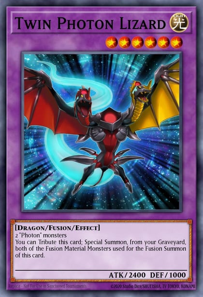 Twin Photon Lizard, Star Pack 2014 SP14-EN020