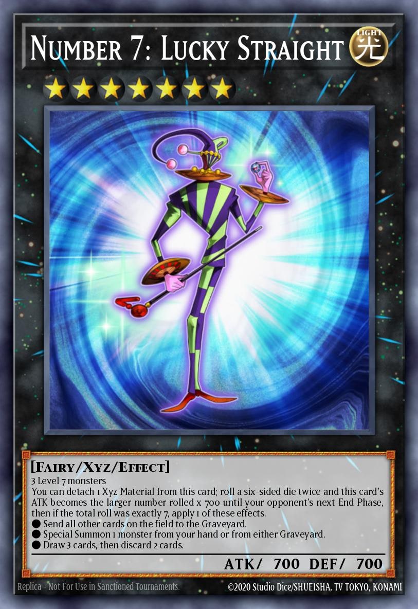 Number 7: Lucky Straight, Star Pack 2014 SP14-EN027