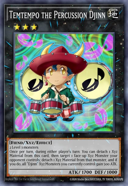 Temtempo the Percussion Djinn (Starfoil), Star Pack 2014 SP14-EN029