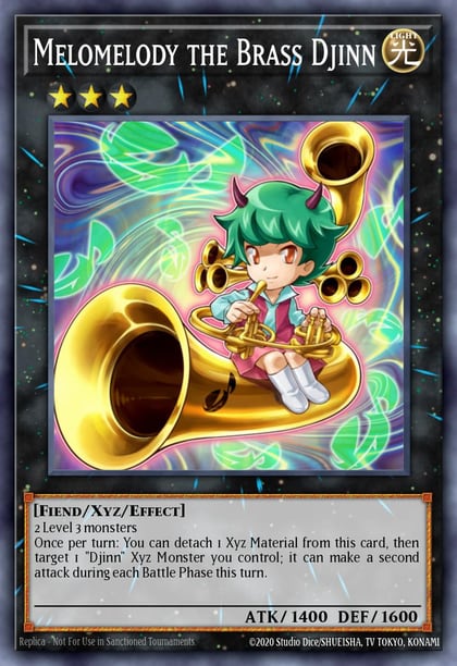 Melomelody the Brass Djinn (Starfoil), Star Pack 2014 SP14-EN030
