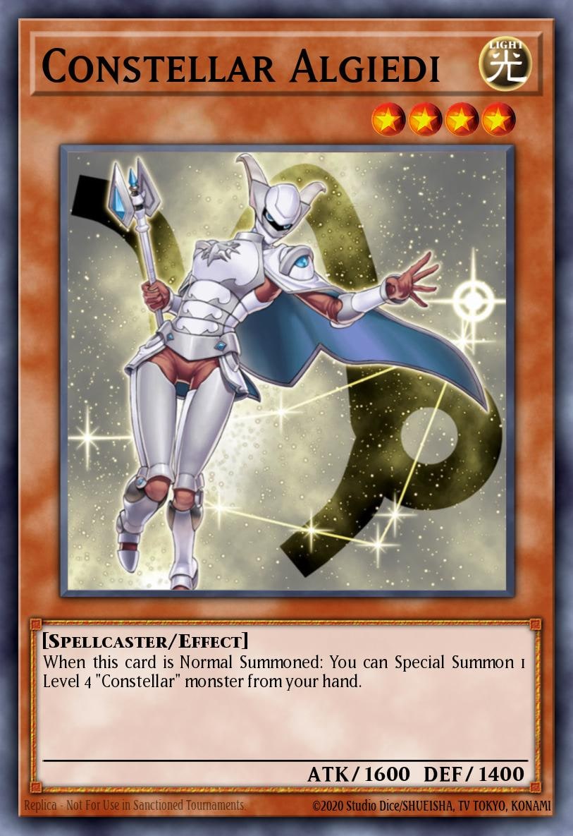 Constellar Algiedi, Star Pack ARC-V SP15-EN007
