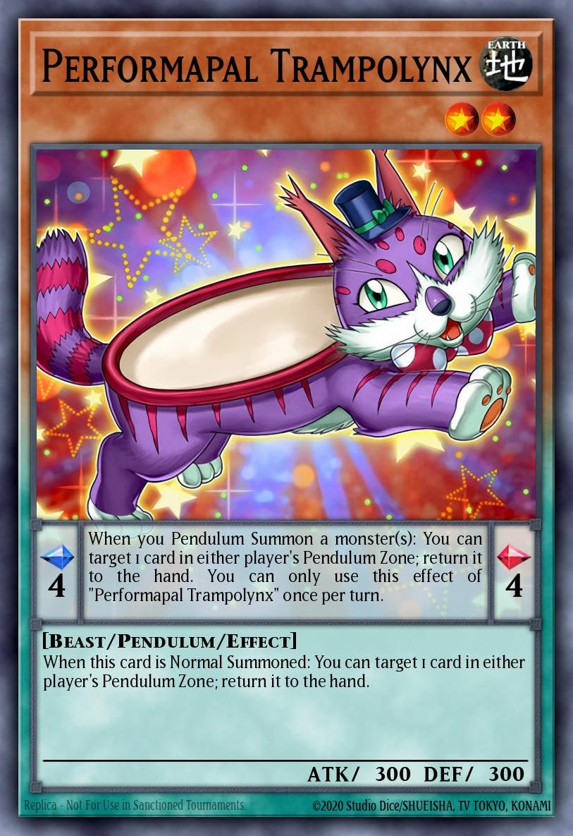Performapal Trampolynx, Star Pack ARC-V SP15-EN021