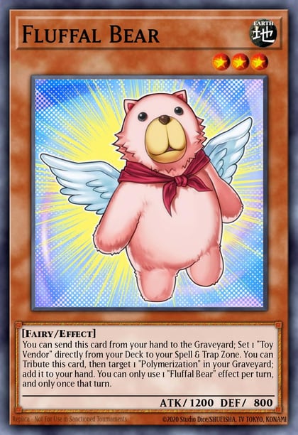 Fluffal Bear (Shatterfoil), Star Pack ARC-V SP15-EN023