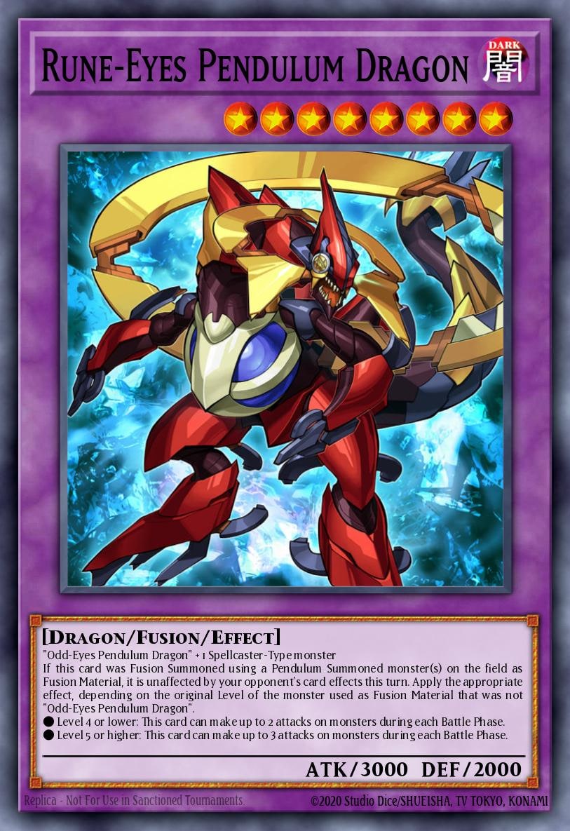 Rune-Eyes Pendulum Dragon (Shatterfoil), Star Pack ARC-V SP15-EN032