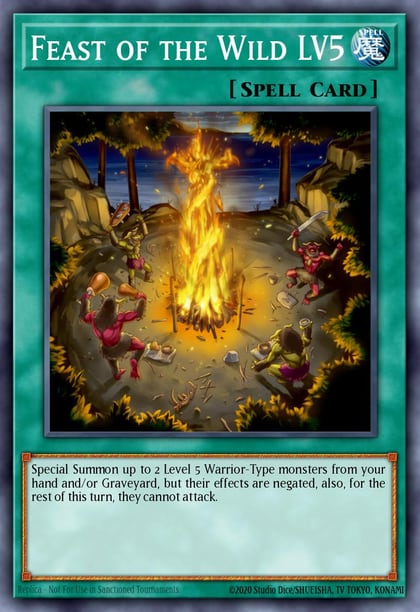 Feast of the Wild LV5 (Shatterfoil), Star Pack ARC-V SP15-EN041