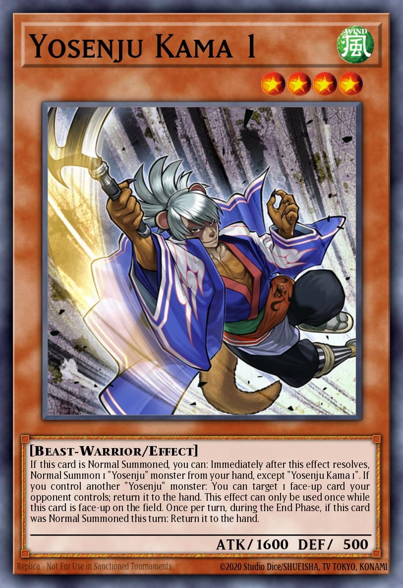 Yosenju Kama 1, Star Pack - Battle Royal SP17-EN004