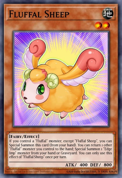 Fluffal Sheep (Starfoil), Star Pack - Battle Royal SP17-EN014