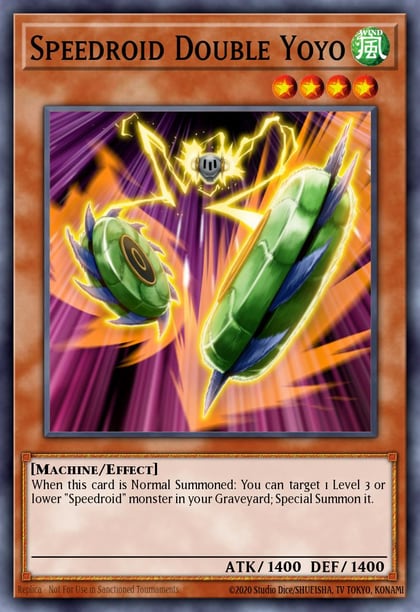 Speedroid Double Yoyo (Starfoil), Star Pack - Battle Royal SP17-EN024