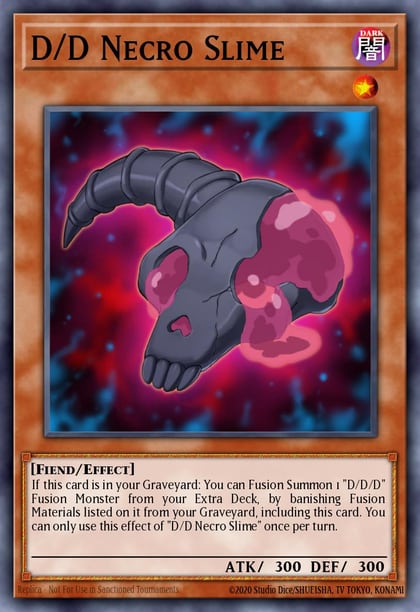 D/D Necro Slime (Starfoil), Star Pack - Battle Royal SP17-EN027