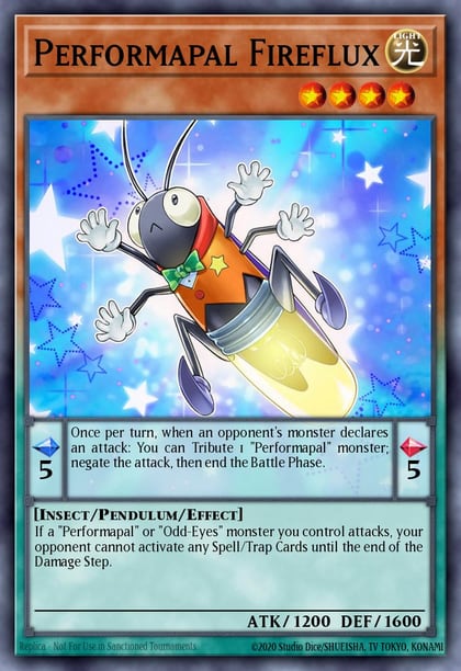 Performapal Fireflux (Starfoil), Star Pack - Battle Royal SP17-EN034