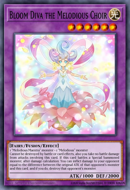 Bloom Diva the Melodious Choir (Starfoil), Star Pack - Battle Royal SP17-EN036