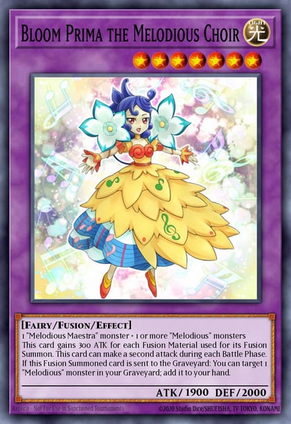 Bloom Prima the Melodious Choir (Starfoil), Star Pack - Battle Royal SP17-EN041