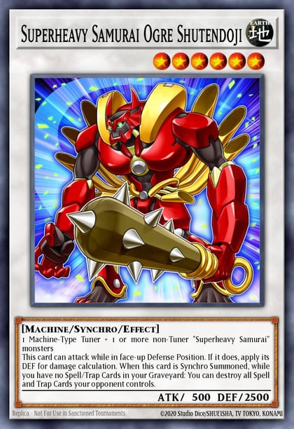Superheavy Samurai Ogre Shutendoji (Starfoil), Star Pack - Battle Royal SP17-EN042