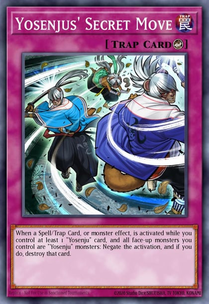 Yosenjus' Secret Move, Star Pack - Battle Royal SP17-EN050