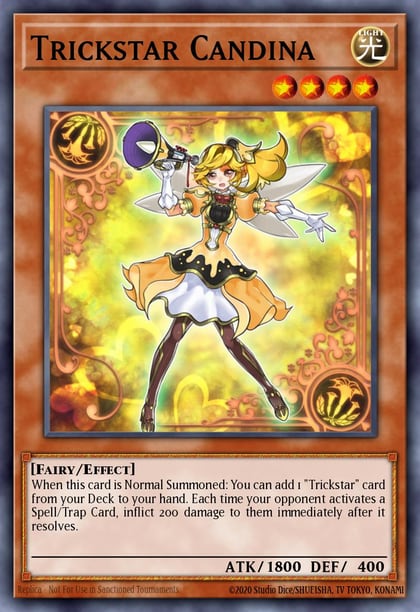 Trickstar Candina (Starfoil), Star Pack VRAINS SP18-EN020