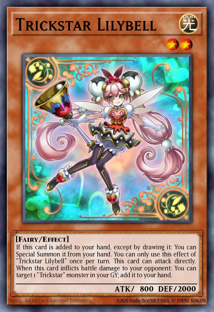Trickstar Lilybell (Starfoil), Star Pack VRAINS SP18-EN021