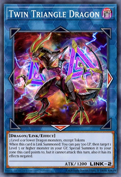 Twin Triangle Dragon (Starfoil), Star Pack VRAINS SP18-EN036