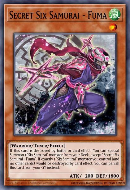 Secret Six Samurai - Fuma, Spirit Warriors SPWA-EN001