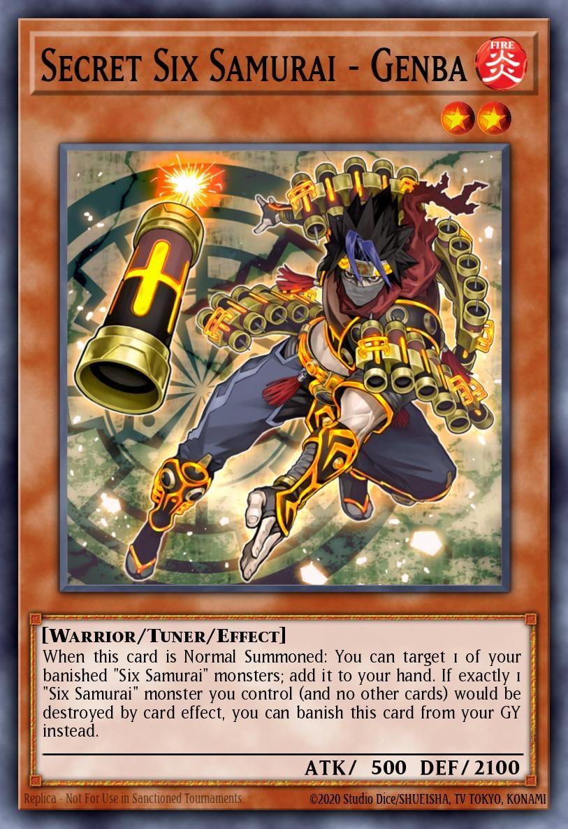 Secret Six Samurai - Genba, Spirit Warriors SPWA-EN002