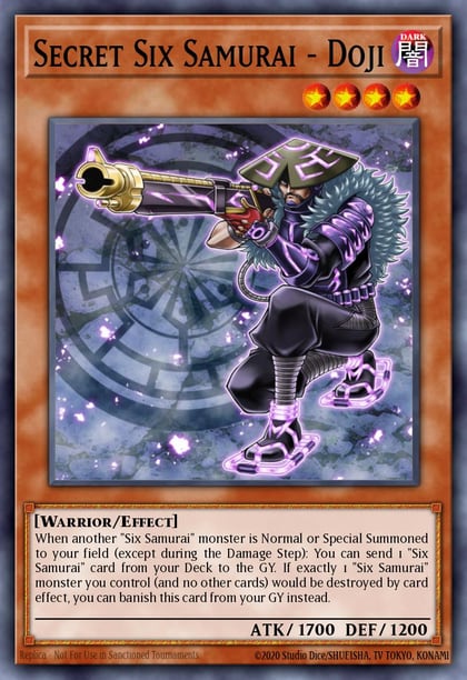 Secret Six Samurai - Doji, Spirit Warriors SPWA-EN004