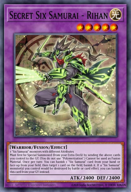 Secret Six Samurai - Rihan, Spirit Warriors SPWA-EN006