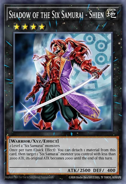 Shadow of the Six Samurai - Shien, Spirit Warriors SPWA-EN012