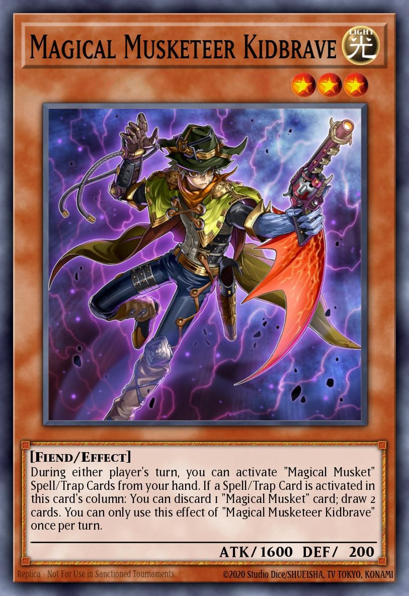 Magical Musketeer Kidbrave, Spirit Warriors SPWA-EN018