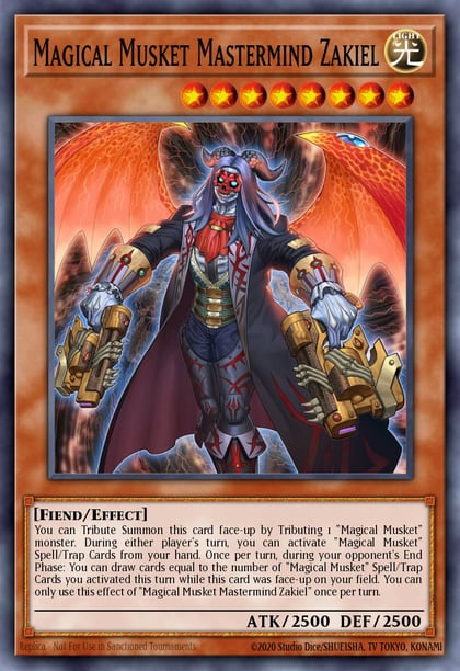 Magical Musket Mastermind Zakiel, Spirit Warriors SPWA-EN022