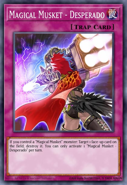 Magical Musket - Desperado, Spirit Warriors SPWA-EN025