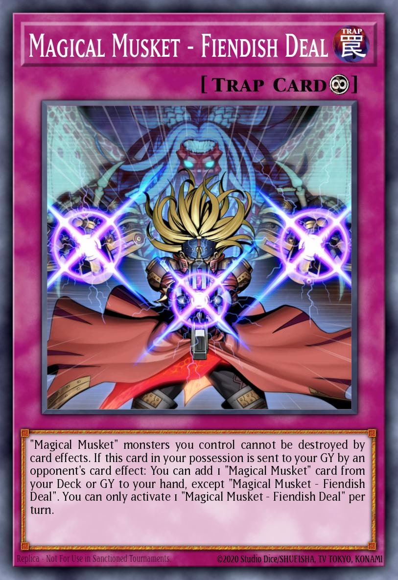 Magical Musket - Fiendish Deal, Spirit Warriors SPWA-EN027
