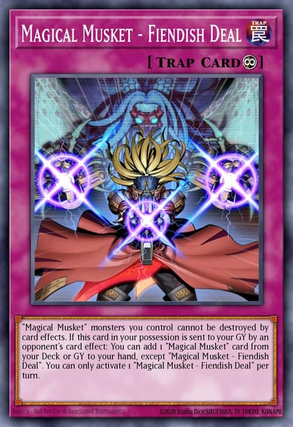 Magical Musket - Fiendish Deal, Spirit Warriors SPWA-EN027