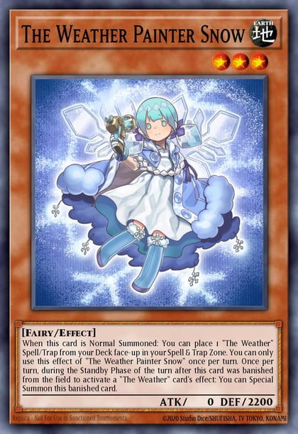 The Weather Painter Snow, Spirit Warriors SPWA-EN029