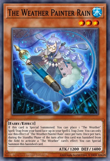 The Weather Painter Rain, Spirit Warriors SPWA-EN030