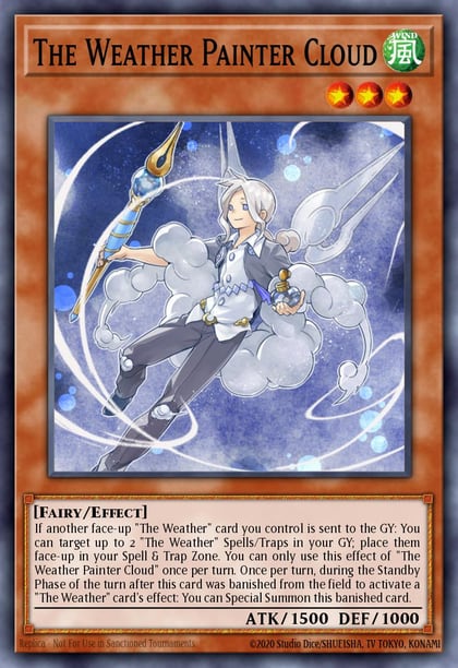 The Weather Painter Cloud, Spirit Warriors SPWA-EN031