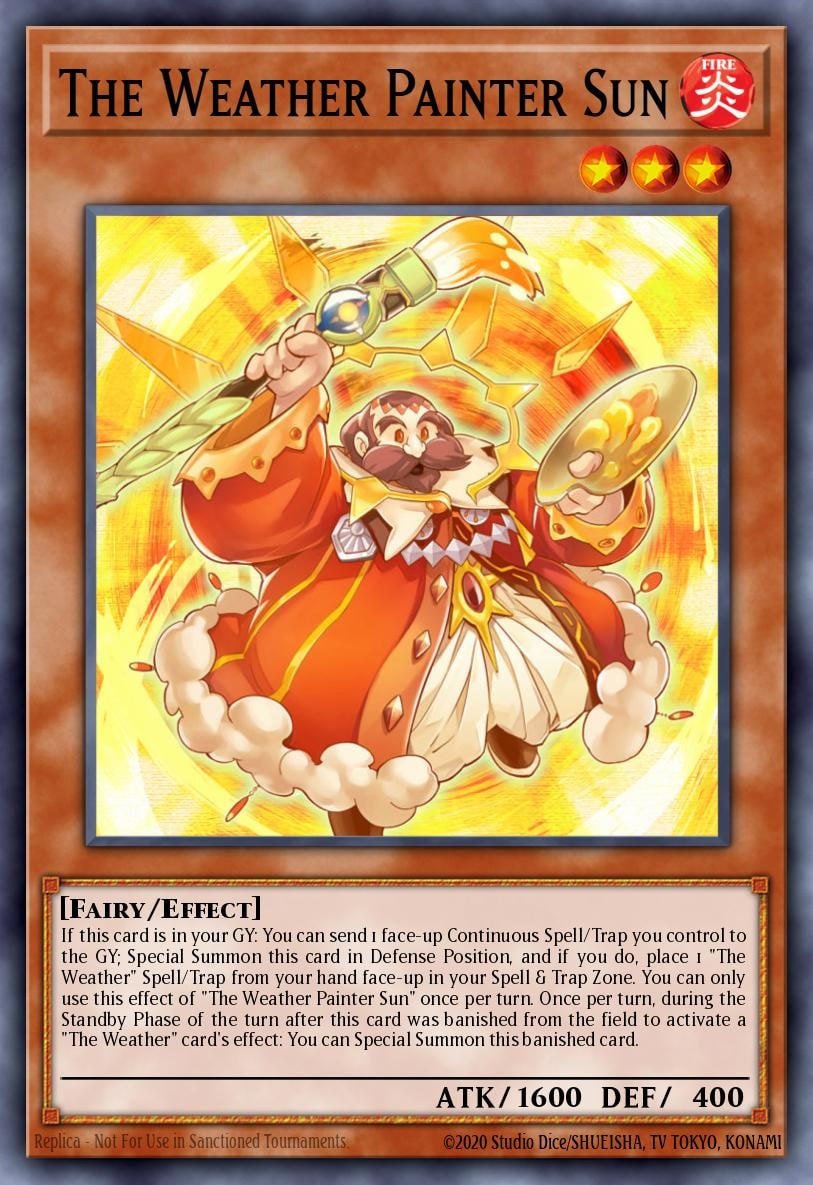 The Weather Painter Sun, Spirit Warriors SPWA-EN032