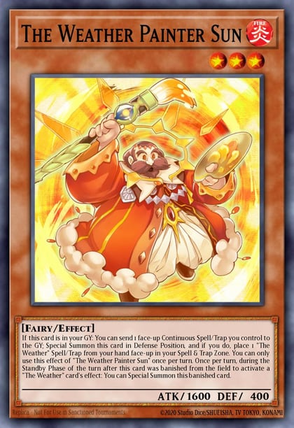 The Weather Painter Sun, Spirit Warriors SPWA-EN032