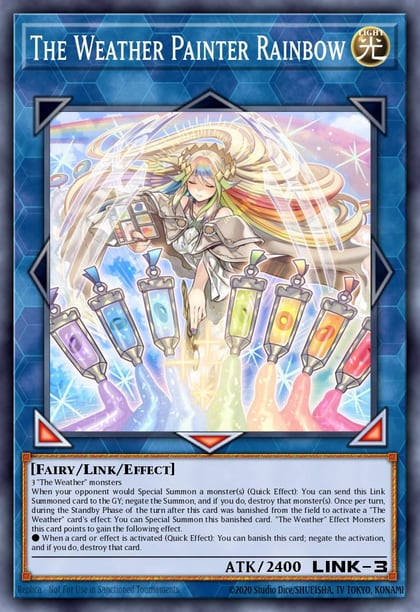 The Weather Painter Rainbow, Spirit Warriors SPWA-EN035