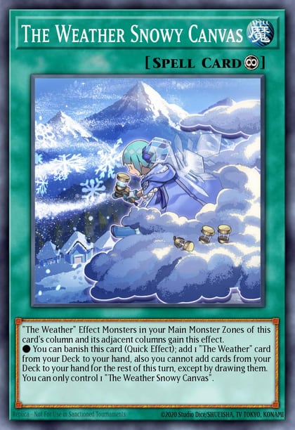 The Weather Snowy Canvas, Spirit Warriors SPWA-EN036