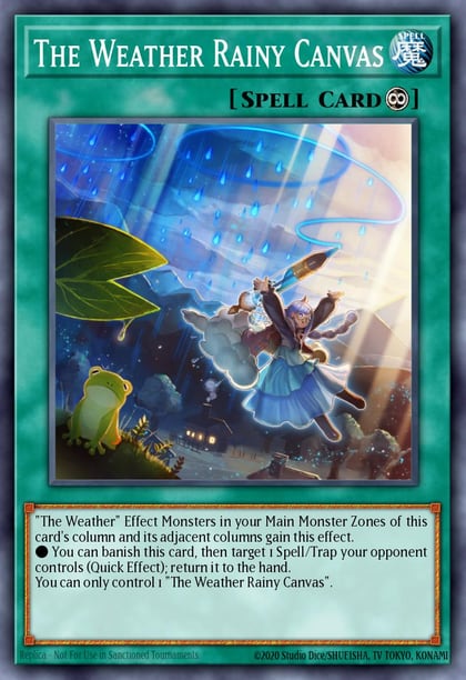 The Weather Rainy Canvas, Spirit Warriors SPWA-EN037