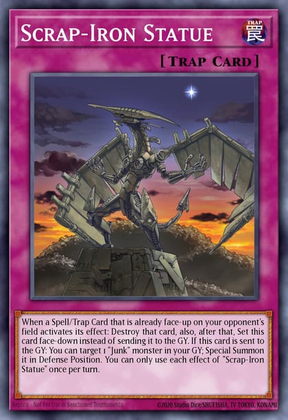 Scrap-Iron Statue, Spirit Warriors SPWA-EN059