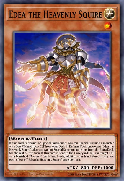 Edea the Heavenly Squire, Structure Deck: Emperor of Darkness SR01-EN003