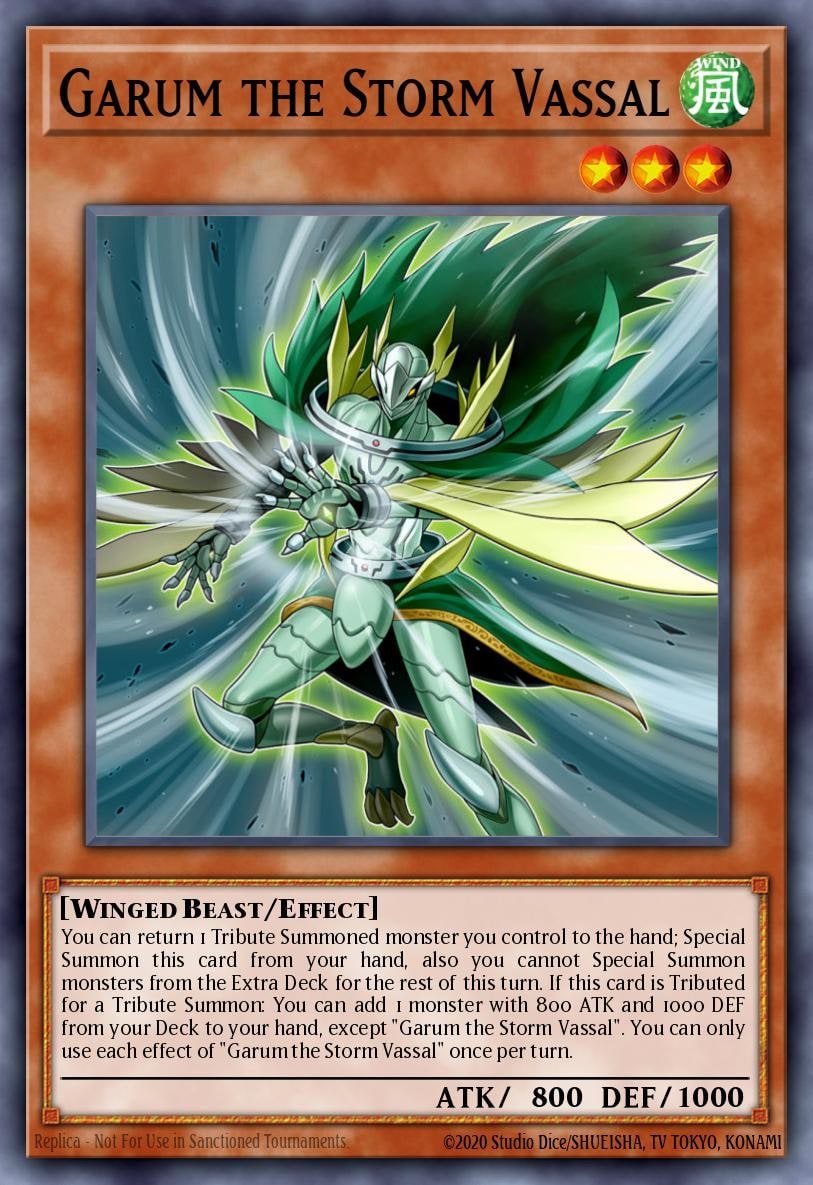 Garum the Storm Vassal, Structure Deck: Emperor of Darkness SR01-EN015