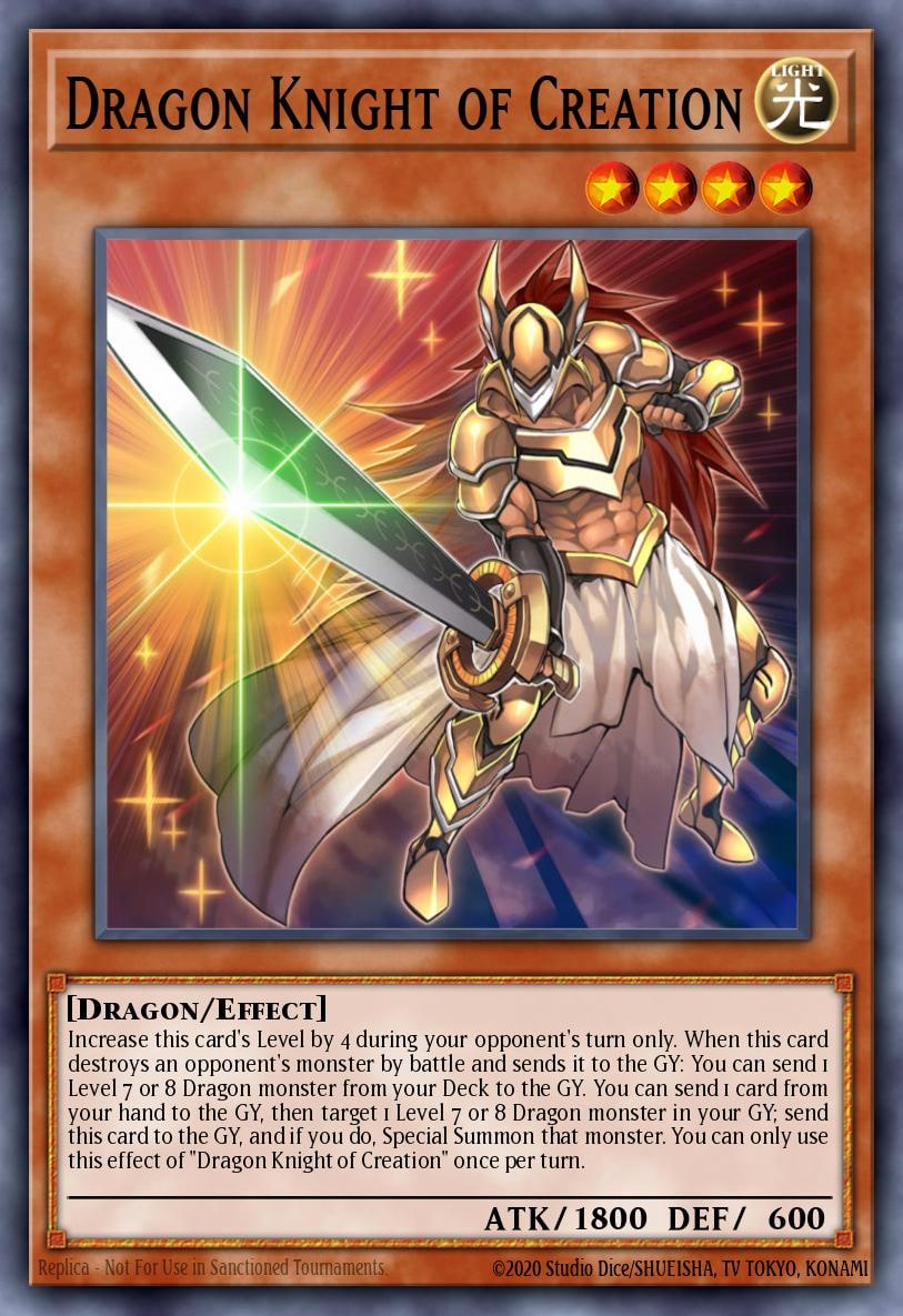 Dragon Knight of Creation, Structure Deck: Rise of the True Dragons SR02-EN002