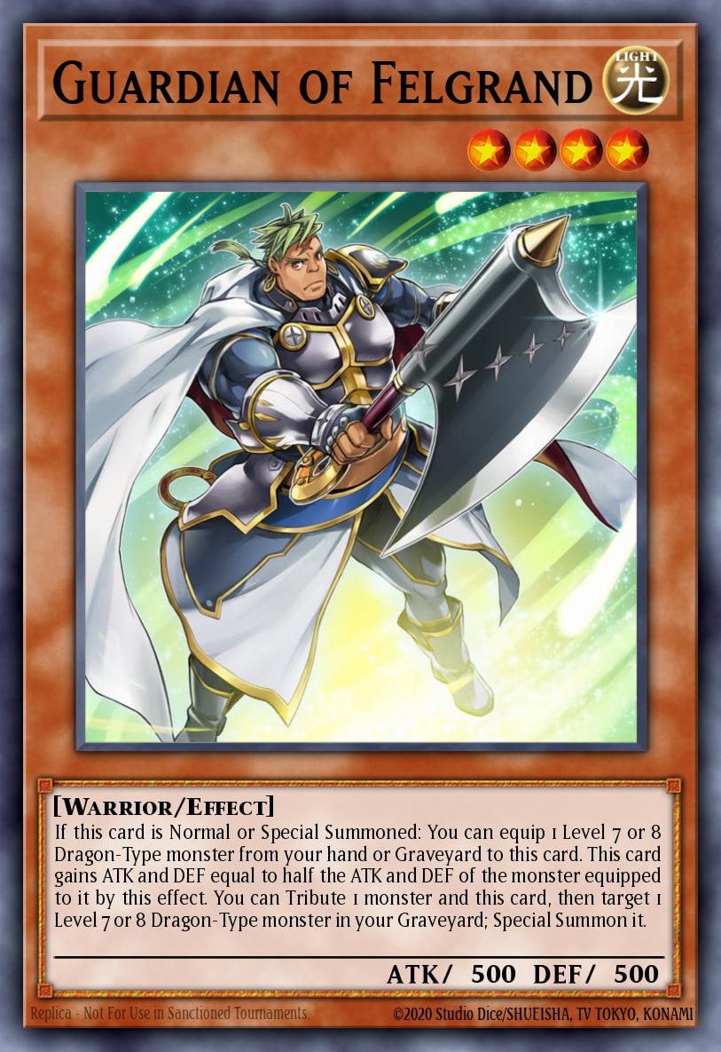 Guardian of Felgrand, Structure Deck: Rise of the True Dragons SR02-EN004