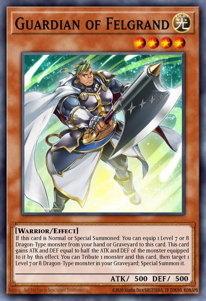 Guardian of Felgrand, Structure Deck: Rise of the True Dragons SR02-EN004