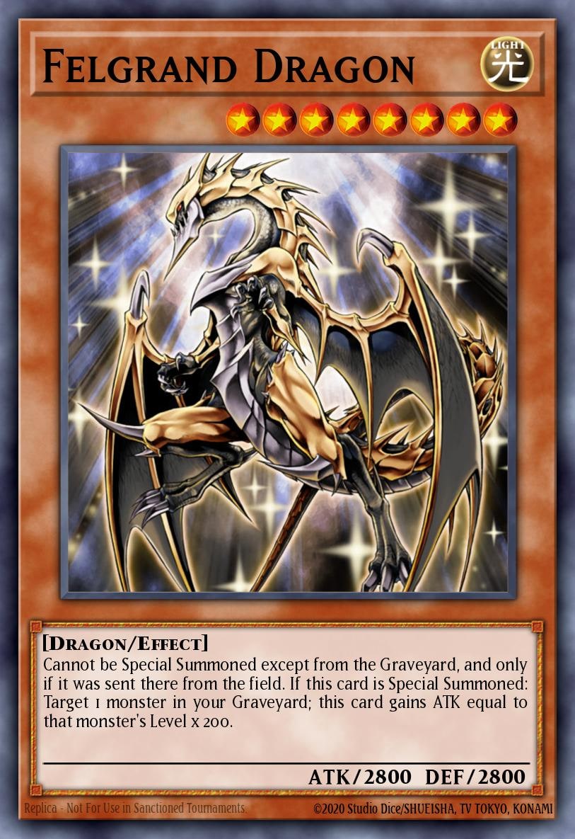 Felgrand Dragon, Structure Deck: Rise of the True Dragons SR02-EN005