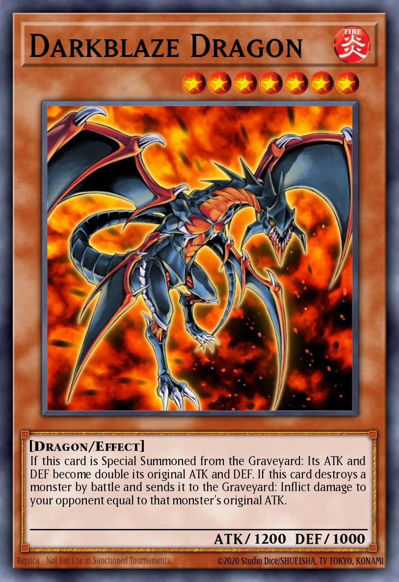 Darkblaze Dragon, Structure Deck: Rise of the True Dragons SR02-EN006