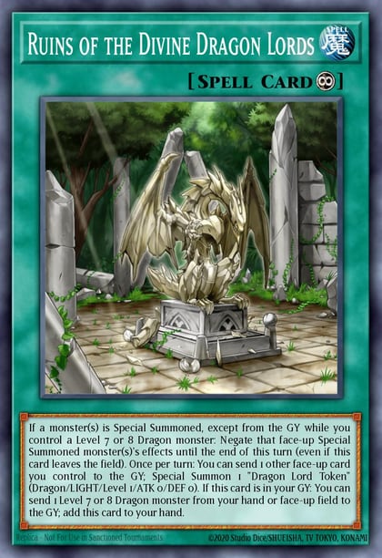 Ruins of the Divine Dragon Lords, Structure Deck: Rise of the True Dragons SR02-EN024