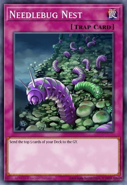 Needlebug Nest, Structure Deck: Rise of the True Dragons SR02-EN037